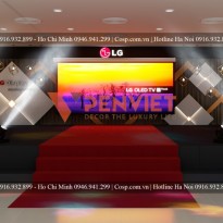 Thiết kế không gian tổ chức sự kiện Công ty LG – Hải Phòng